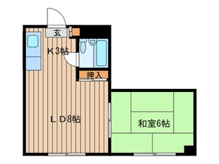 三共ハイツの物件間取画像